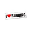 I Love Run Sticker