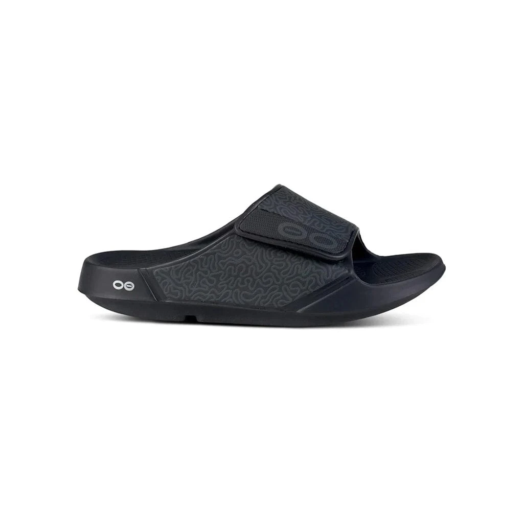 OOFOS Men's OOahh Sport Flex OOFOS Men's OOahh Sport Flex -Ann Arbor Running Company OOFOS Mens OOahh Sport Flex 1553 BKLABY
